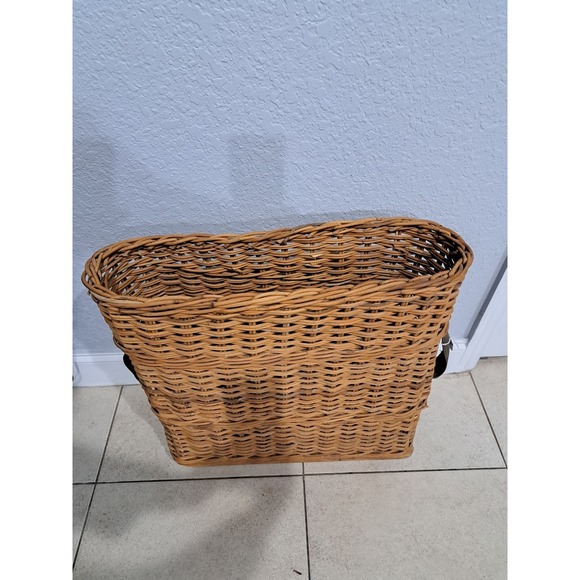 Rare WW2 German Army Wicker Artillery Basket Ammo Shell Carrier Holds 4 Shells - Picture 3 of 13